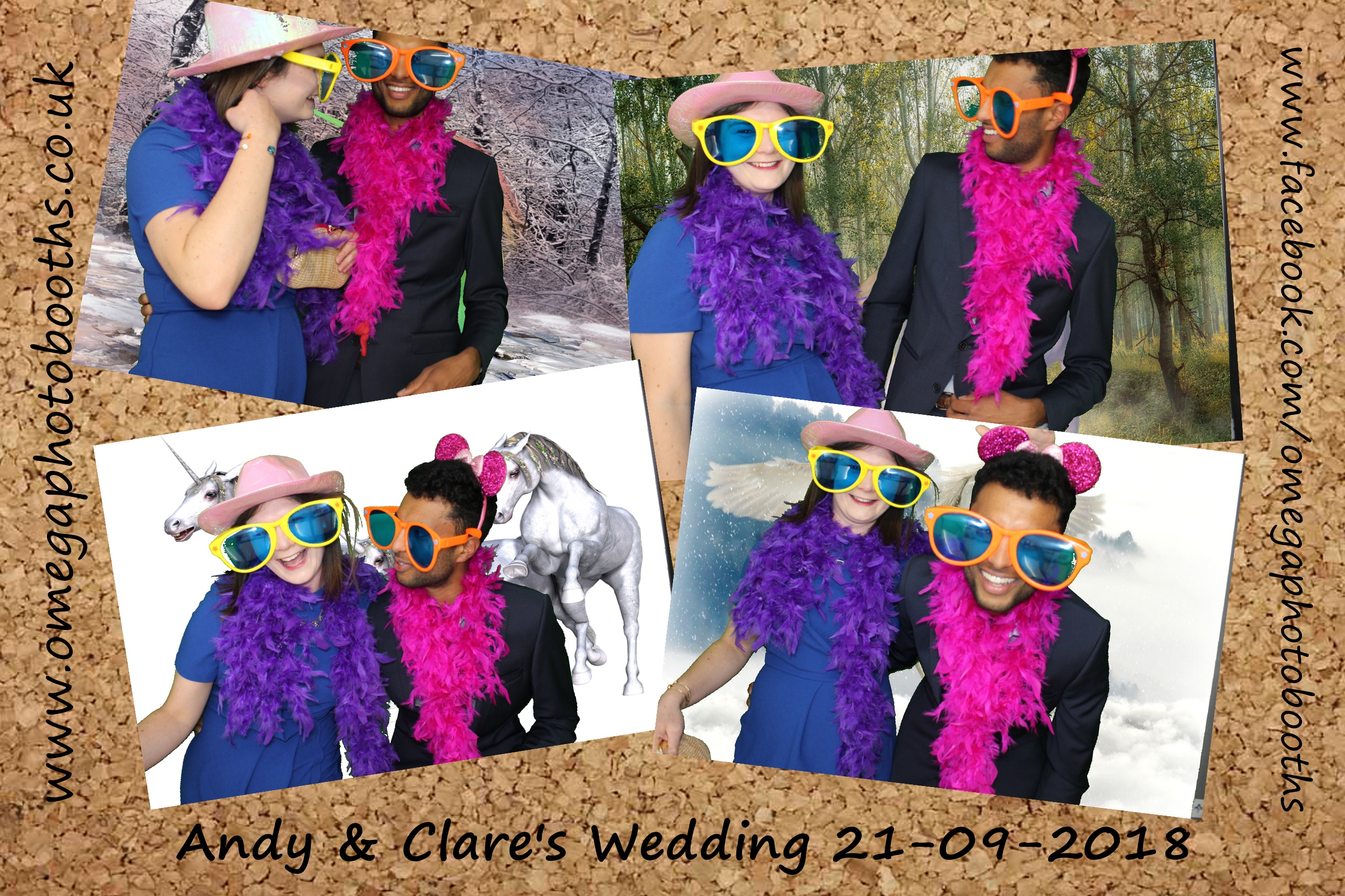 Andy and Clare wedding | View more photos from the event at gallery.omegaphotobooths.co.uk/u/Omega-Photobooths/Andy-and-Clare-wedding